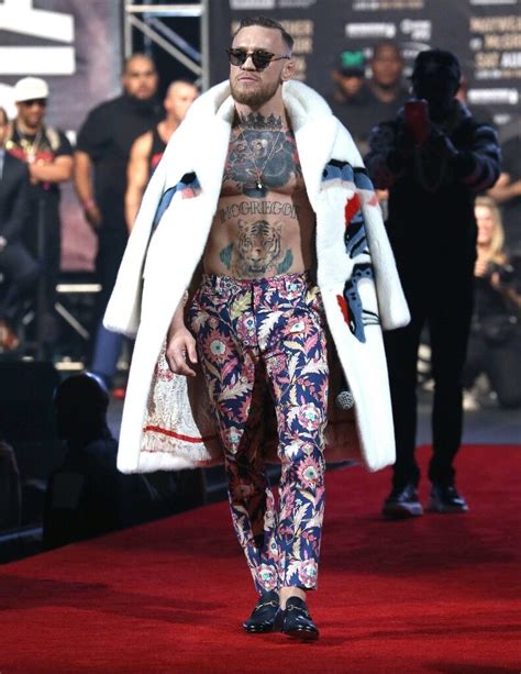 conor mcgregor gucci shirt|UFC Star Conor McGregor Wears Gucci to His Weigh .